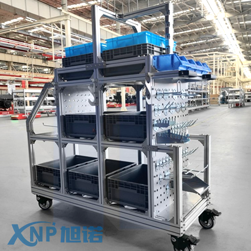 铝合金物流周转小推车为何深受工厂的喜爱？